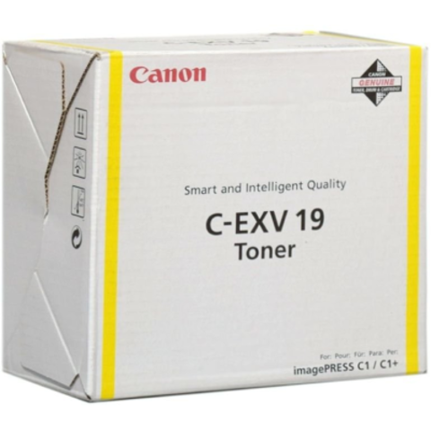 Покупка картриджей Canon C-EXV19 Yellow
