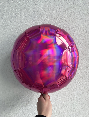 Круг Маджента Перламутр 18"