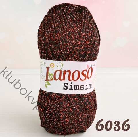 LANOSO SIMSIM 6036, Черный рыжий