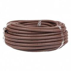 Гофротруба, ПВХ, лег. с пр.под темное дерево-16 мм (25), м