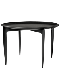 Столик Tray М FRITZ HANSEN фанера/лак/black 450х420h
