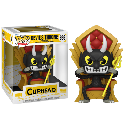 Фигурка Funko POP! Games Cuphead: Devil`s Throne (898) (Б/У)