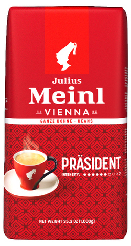 купить Кофе в зернах Julius Meinl President, 1 кг