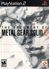 Document of Metal Gear Solid 2  + Art (Playstation 2)