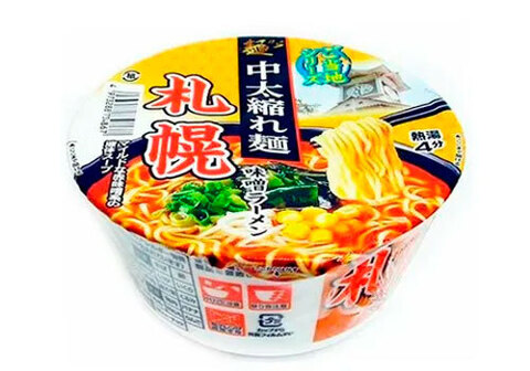 Лапша Рамен Sunaoshi Саппоро мисо, 103г