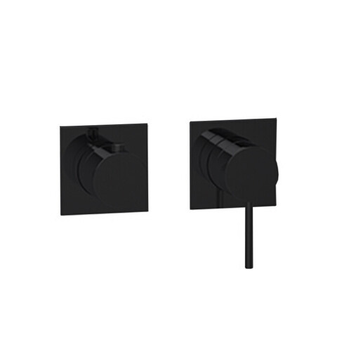 Almar E180191.MB MODULAR Смеситель настенный встраиваемый, однорычажный, с переключателем на 2 положения, цвет Matt Black