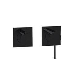 Almar E180191.MB MODULAR Смеситель настенный встраиваемый, однорычажный, с переключателем на 2 положения, цвет Matt Black фото