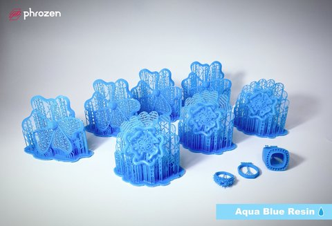 Фотополимер Phrozen Aqua Blue, голубой (1 кг)