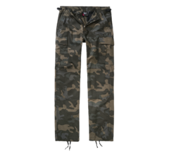 Brandit WOMEN BDU RIPSTOP PANTS darkcamo