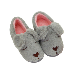 Тапки Щенки серые