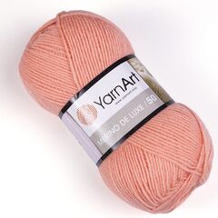 Пряжа Merino de Luxe (Мерино де люкс). Цвет: персиковый. Артикул: 565