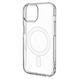 Силиконовый чехол Clear Case с магнитом (MagSafe) для iPhone 15 (Прозрачный)