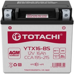 TOTACHI YTX16-BS аккумулятор
