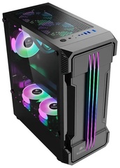 Корпус Wintek Flame-V2 D537-B TG черный