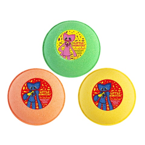 Бурлящий шар для ванны с игрушкой Huggy Wuggy | L'Cosmetics