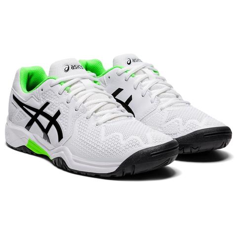 Кроссовки детские  Asics Gel-Resolution 8 GS - white/green gecko