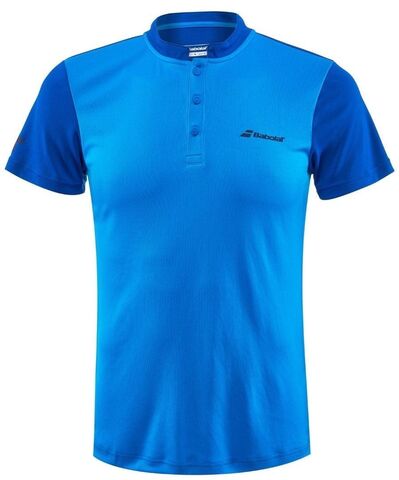 Поло теннисное Babolat Play Polo Men - blue aster