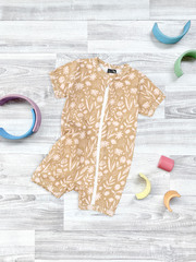 Песочник Mjölk Sleep and Play Caramel Flowers