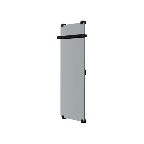 Allen Brau Infinity 305020 Полотенцесушитель электрический с рейлингом и креплением, цвет: чёрный