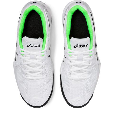 Кроссовки детские  Asics Gel-Resolution 8 GS - white/green gecko