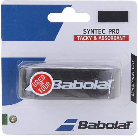 Намотки теннисные базовая Babolat Syntec Pro 1P - black/white