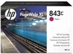 Картридж HP 843C C1Q67A для HP PageWide XL 5000/4x000, пурпурный, 400 мл