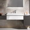 Шкафчик для раковины Geberit Xeno², с одним выдвижным ящиком: B=88см, H=22см, T=46.2см, Белый / Высокоглянцевое покрытие