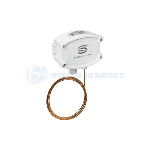 Термостат защиты от замерзания S+S Regeltechnik FST-7D, длина капилляра 12 метров.