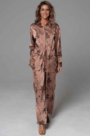 Шелковая пижама на пуговицах Mia-Amore Sheila (58% нат. шелк)