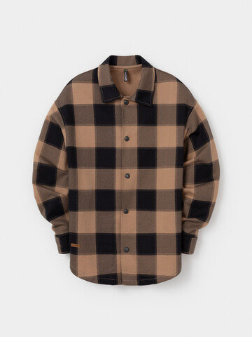 рубашка  для мальчика  КР 302538/коричневый 1038 Н015 к586