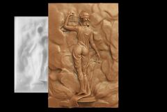 Силиконовый молд № 1074 Обратная сторона Закона