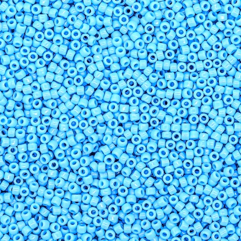 Японский бисер TOHO Round 15/0 (№43), непрозрачный глянцевый