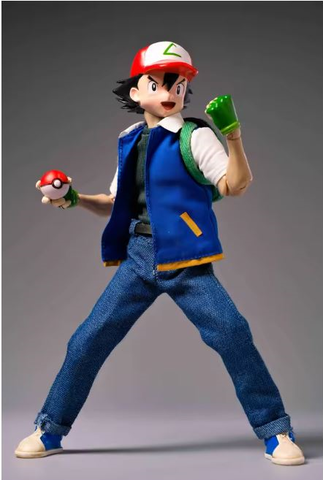 Фигурка Эш Кетчум из мультфильма Покемон 1/12