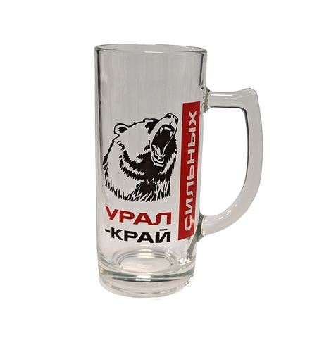 Урал Сувенир - Урал кружка пивная №0007 Край сильных