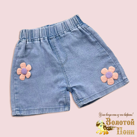 Шорты джинсовые д (1-5) 260331-LT2543