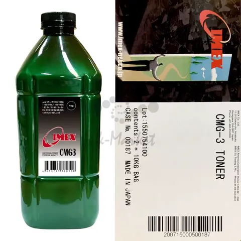 Тонер универсальный Imex CMG-3 для HP Laserjet P1005, P1006, P1505 - 1кг.
