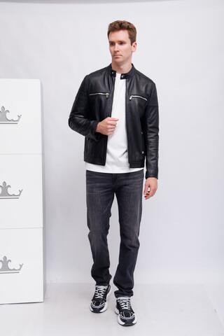 KARL Lagerfeld Куртка кожаная