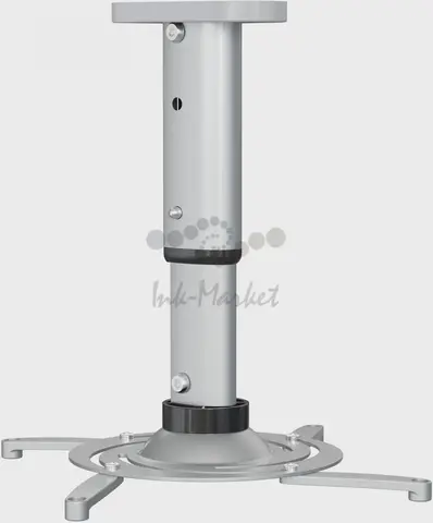 Кронштейн для проектора Cactus CS-VM-PR05M-AL серебристый макс.24кг потолочный поворот и наклон