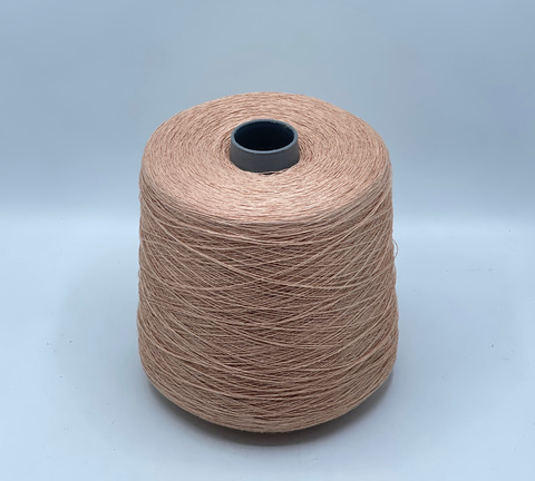 Бобинная пряжа, Linen, 1/960 960м, 100% Лен, Бежевый. 40753