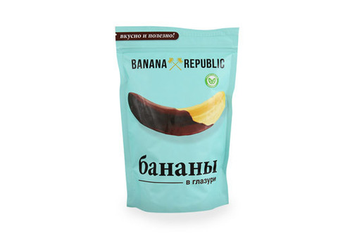 Банан сушеный в шоколадной глазури Banana Republic, 200г