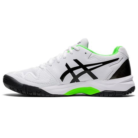 Кроссовки детские  Asics Gel-Resolution 8 GS - white/green gecko