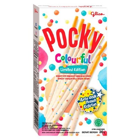 Шоколадные палочки Pocky Colourful (33 гр)