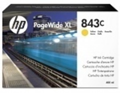 Картридж HP 843C C1Q68A для HP PageWide XL 5000/4x000, желтый, 400 мл