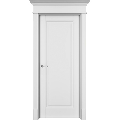 Купить Межкомнатная дверь эмаль Оксфорд белая глухая