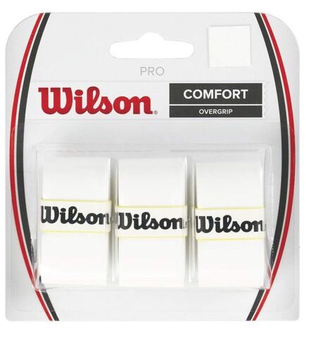 Намотки теннисные Wilson Pro 3P - white