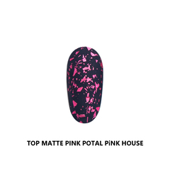 Топ pink matte potal color