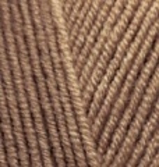 ALIZE "Lana Gold Classic", 49% Шерсть, 51% Акрил, 100 гр, 240 м, 466 тёмно-бежевый