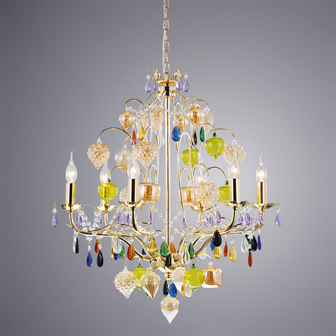 Люстра Arte Lamp Ricchezza A2011LM-6GO