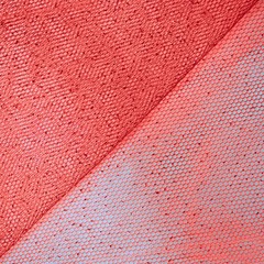 Фатин металлик "Бриллиант", 29 гр/м.п., 150 см, ярко-красный