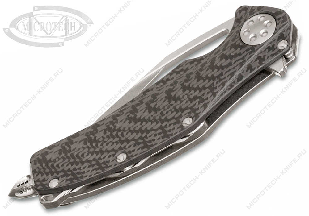 Нож Marfione Custom Matrix R Titanium / CF M390 - фотография 
